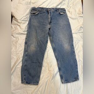 Carhartt Lined Blue Denim Jeans